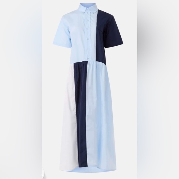 Plan C Dresses & Skirts - Plan C Light Blue Shirt Dress. Size M